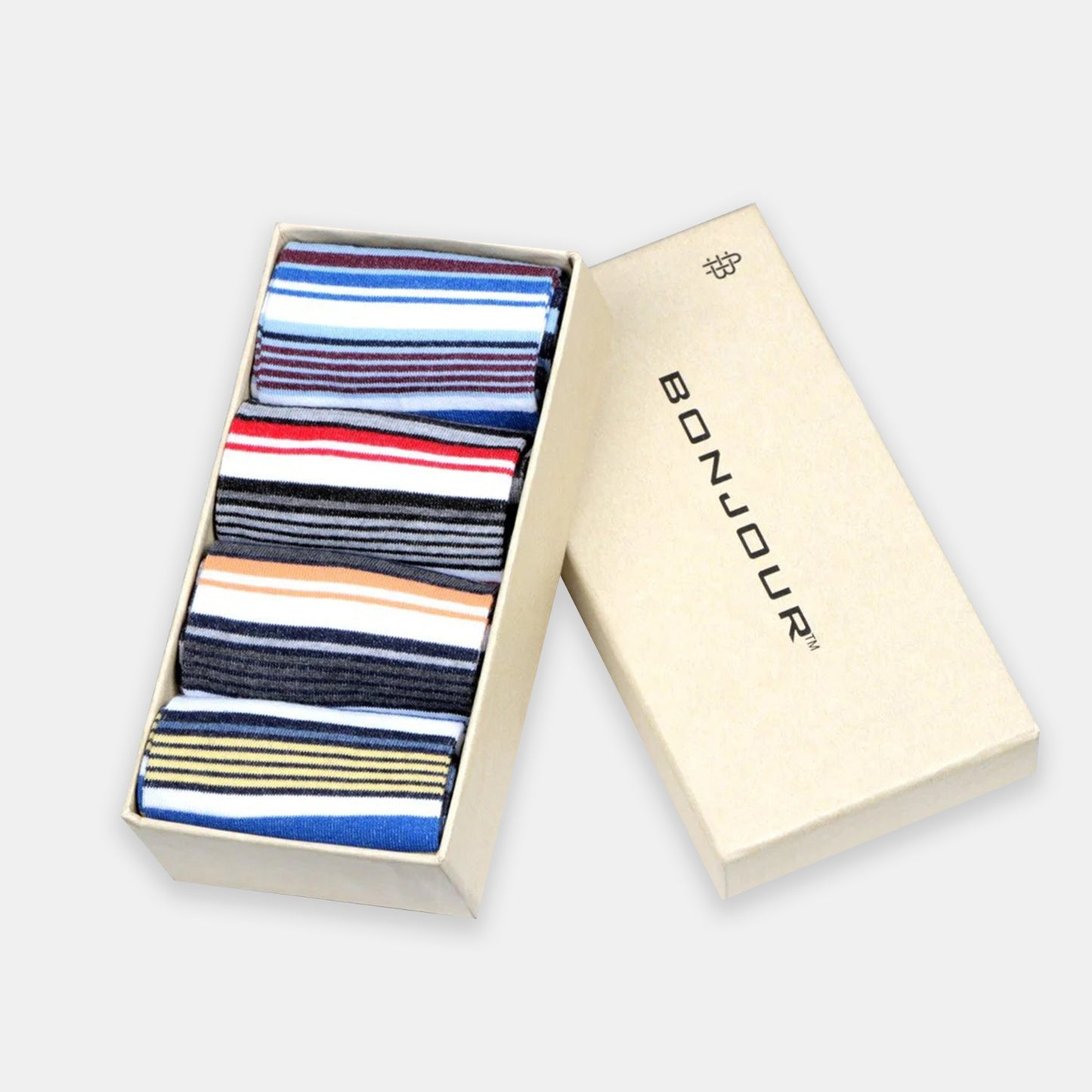 Men Designer Bold socks - Pack of 4