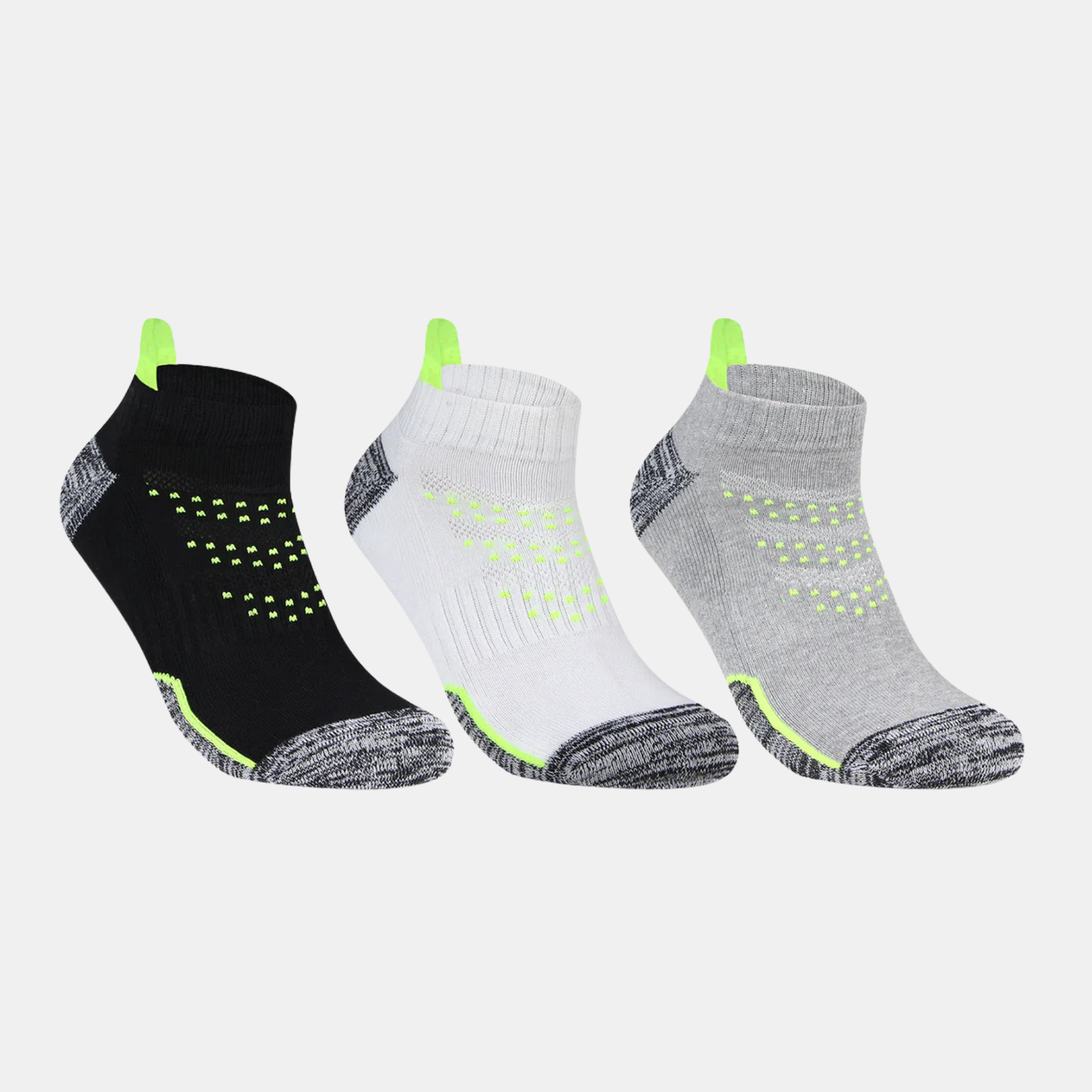 Men's Secret Length Terry Sports Socks- Pack Of