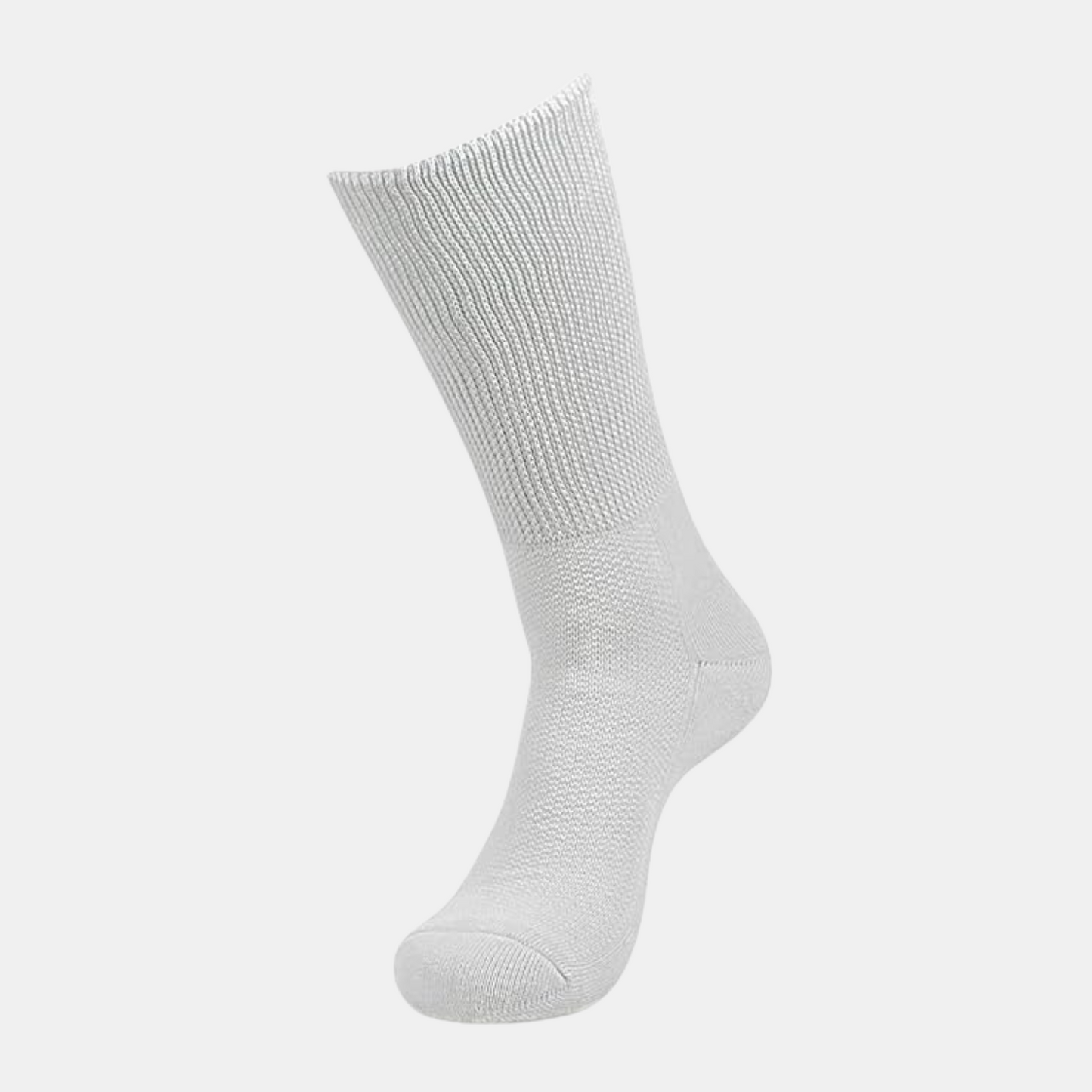 Men's Diabetic Socks (Light Grey)