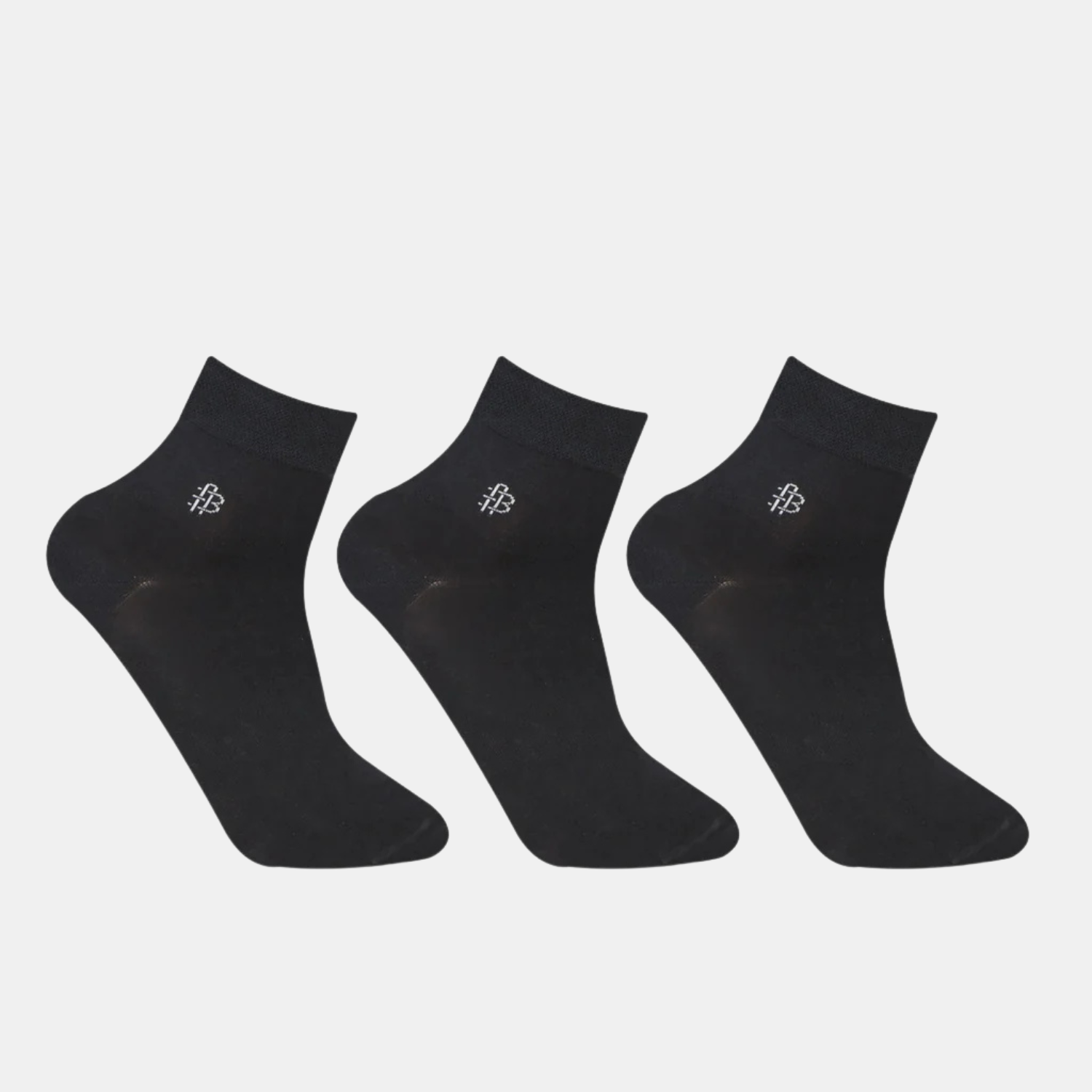 Men's Black Bamboo Ankle Dress Socks – BONJOUR