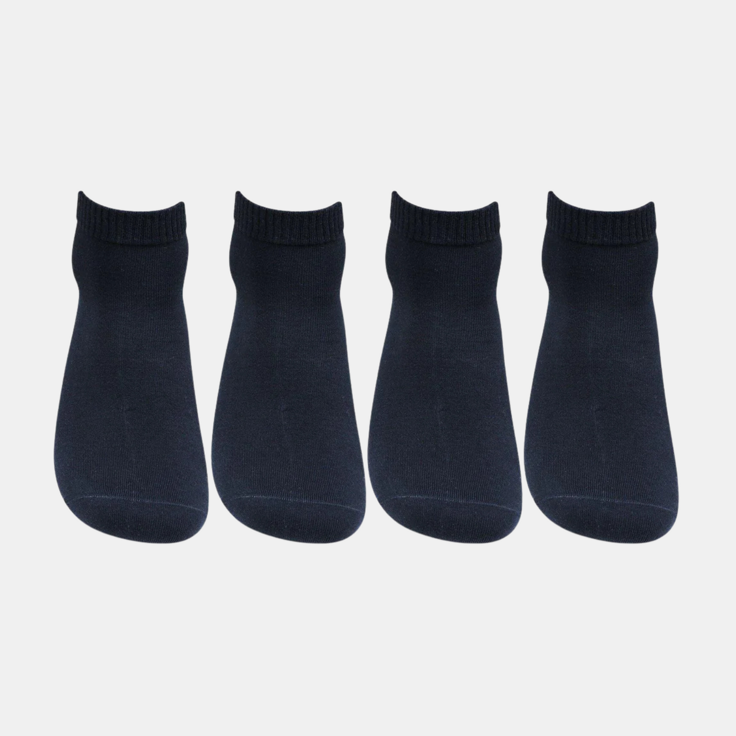 Men Club Class Navy Multi-pack Ankle Socks - Pack of 4