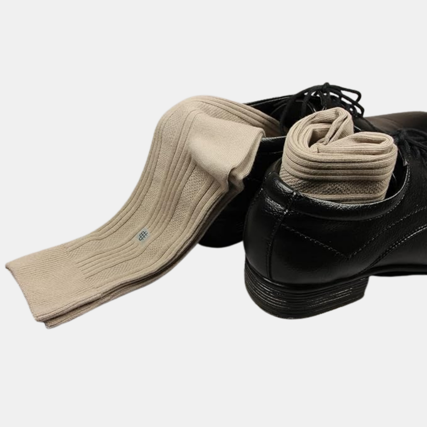 Men's Cosmic Ribbed Formal Socks - Tender Green