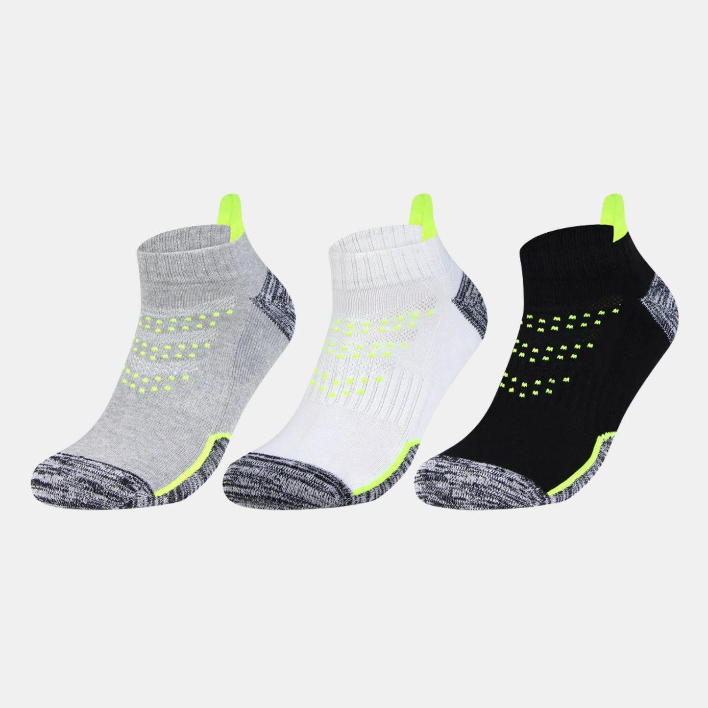 Men's Secret Length Terry Sports Socks- Pack Of 3