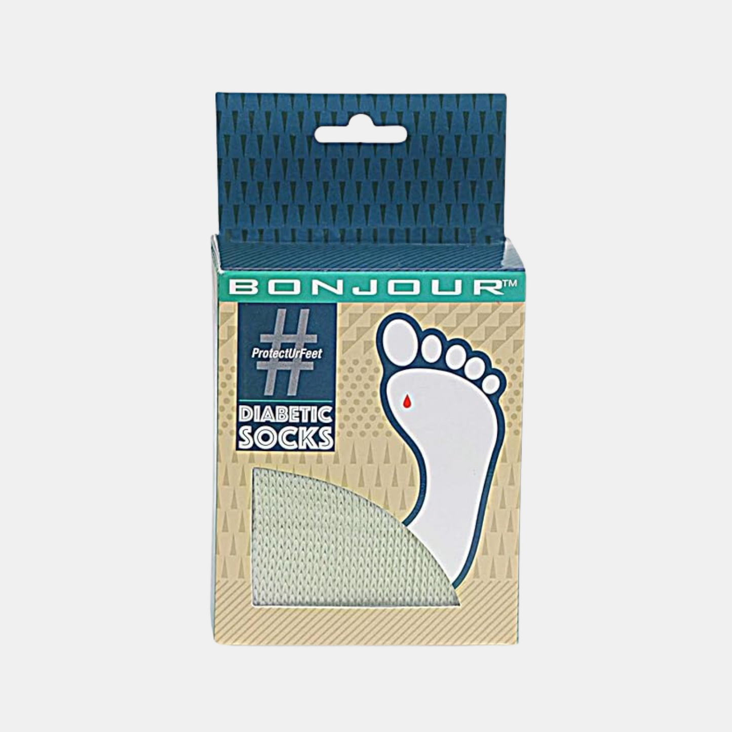 Men's Diabetic Socks (Foggy Dew)