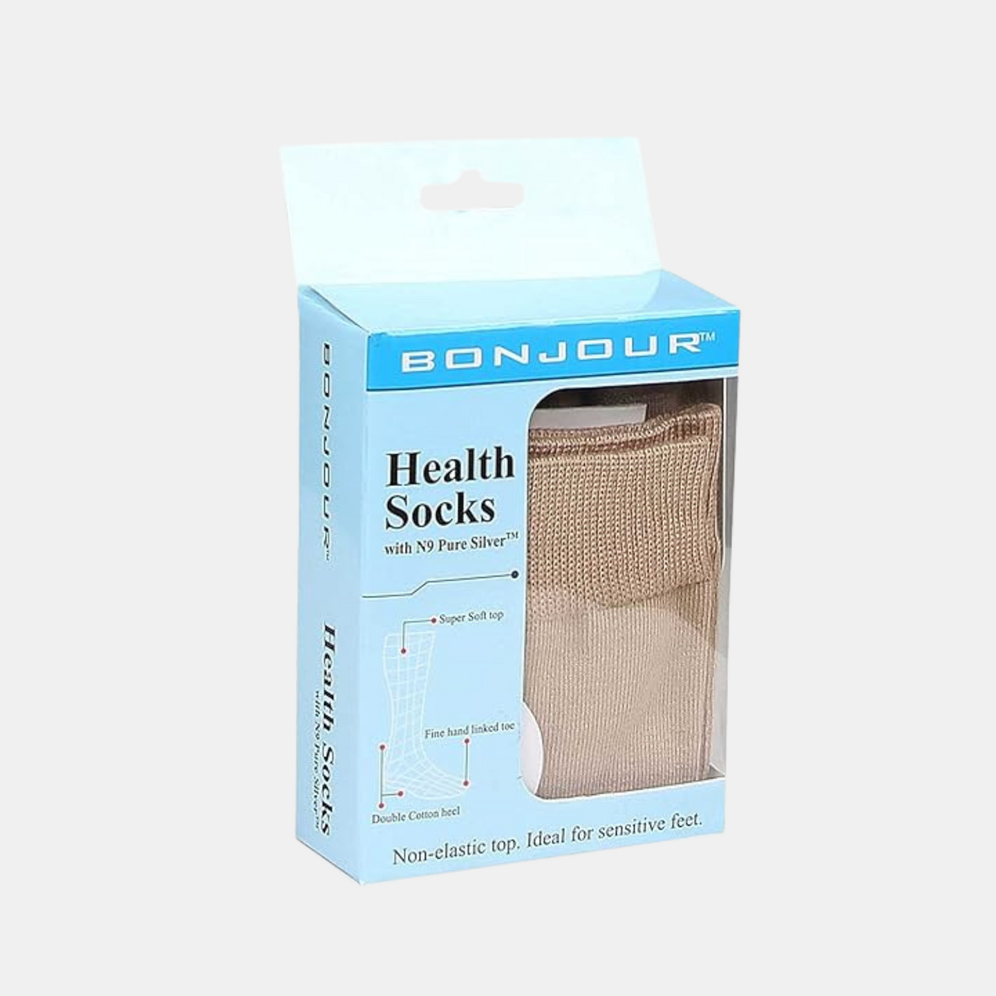 Men's Health Socks (Beige)