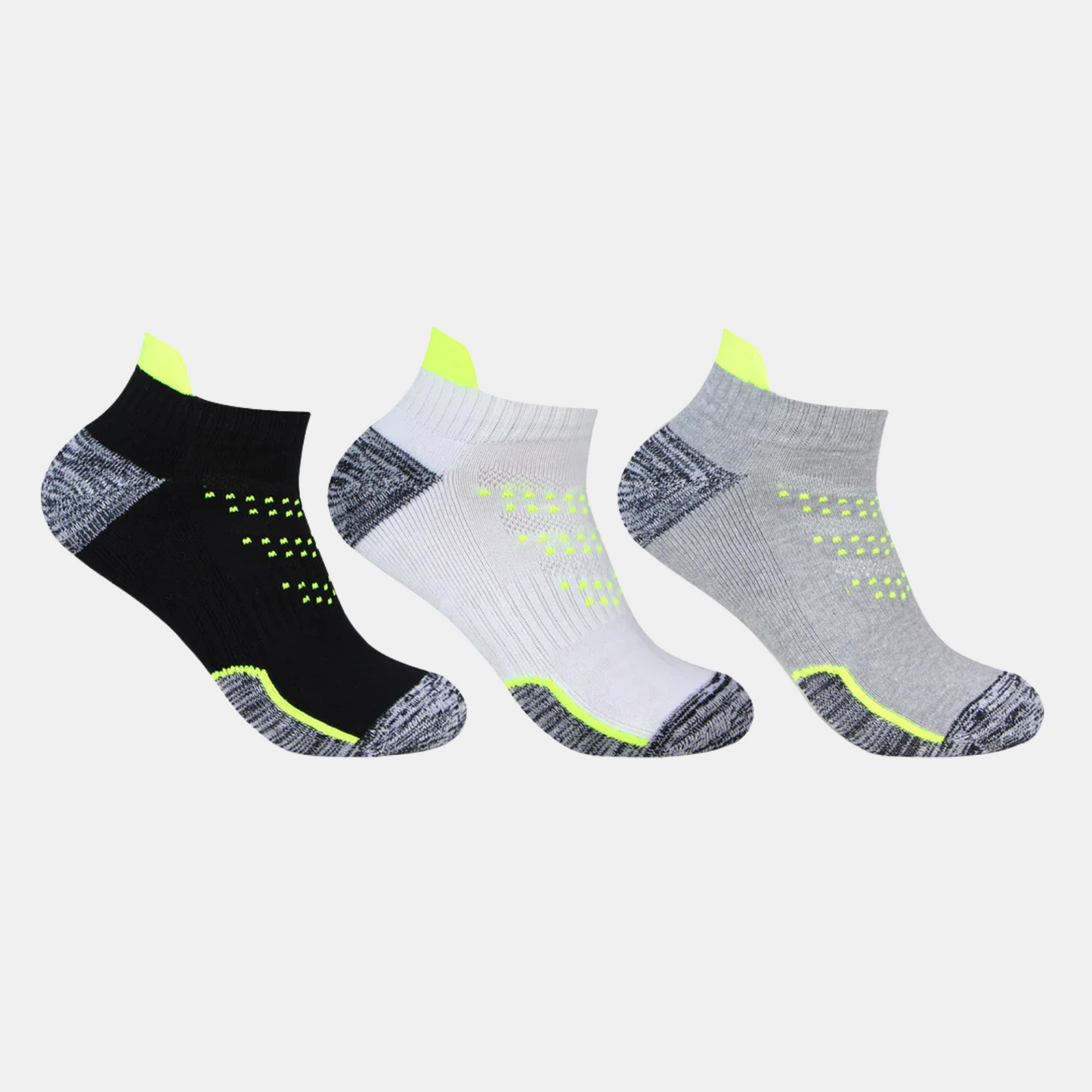 Men's Secret Length Terry Sports Socks- Pack Of 3