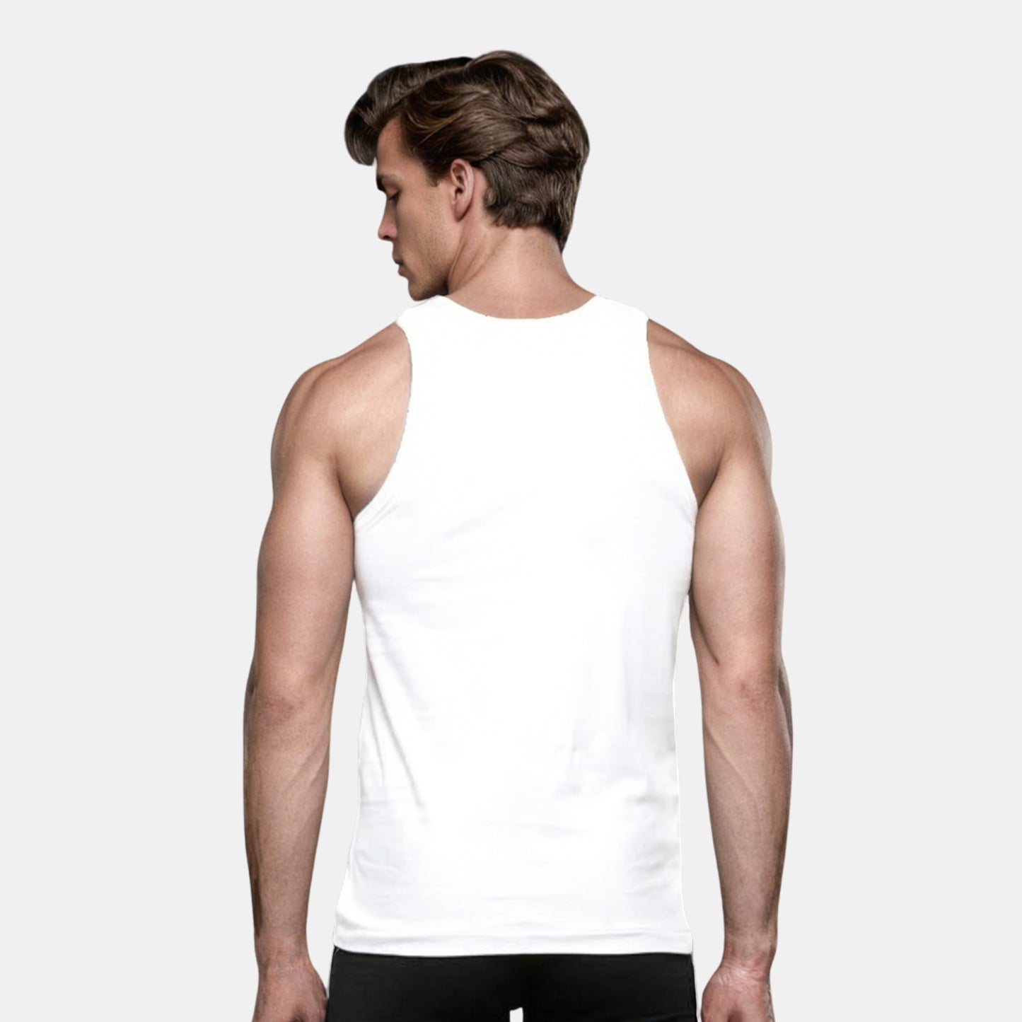 Men's Cotton White Ultra Soft Undershirt Vest- Pack Of 2