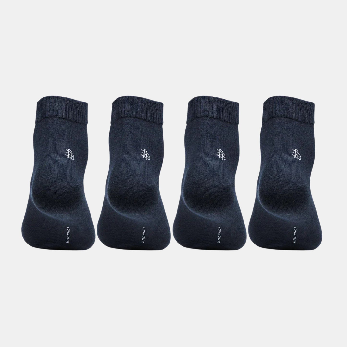 Men Club Class Navy Multi-pack Ankle Socks - Pack of 4