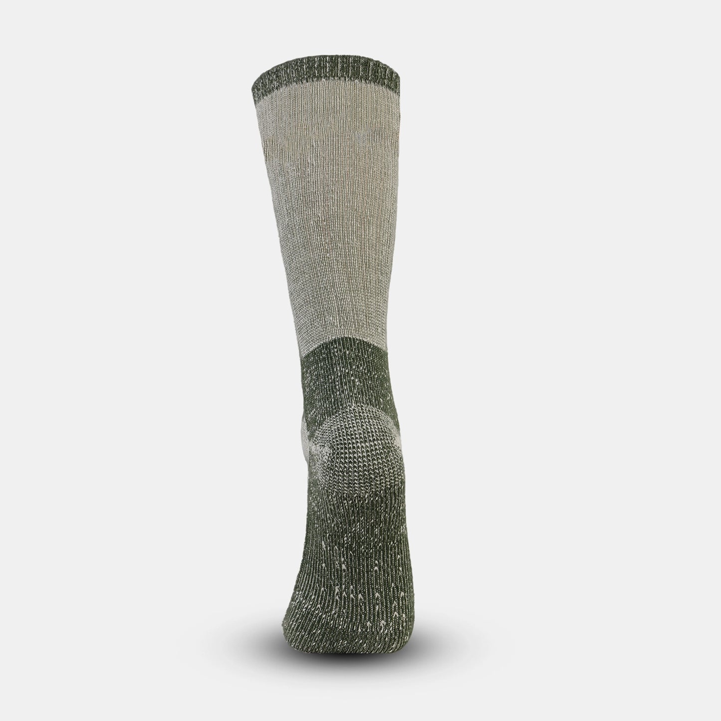 Double Layered Woolen Socks for Men (for upto -50degree) (Color:- Green/Black)