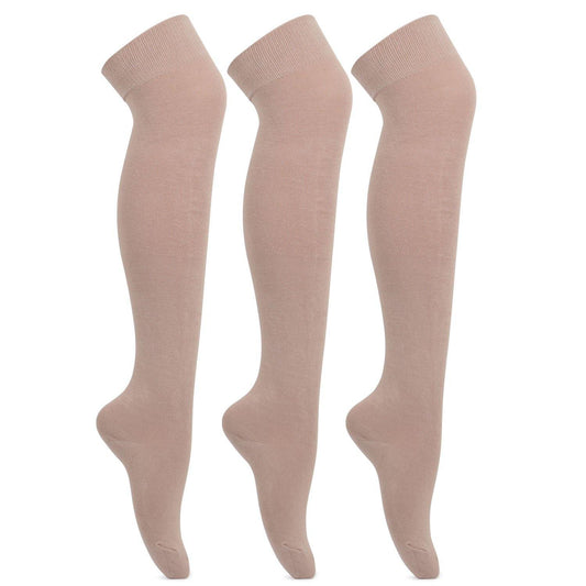 Skin Formal Stockings For School Girls - Pack of 3