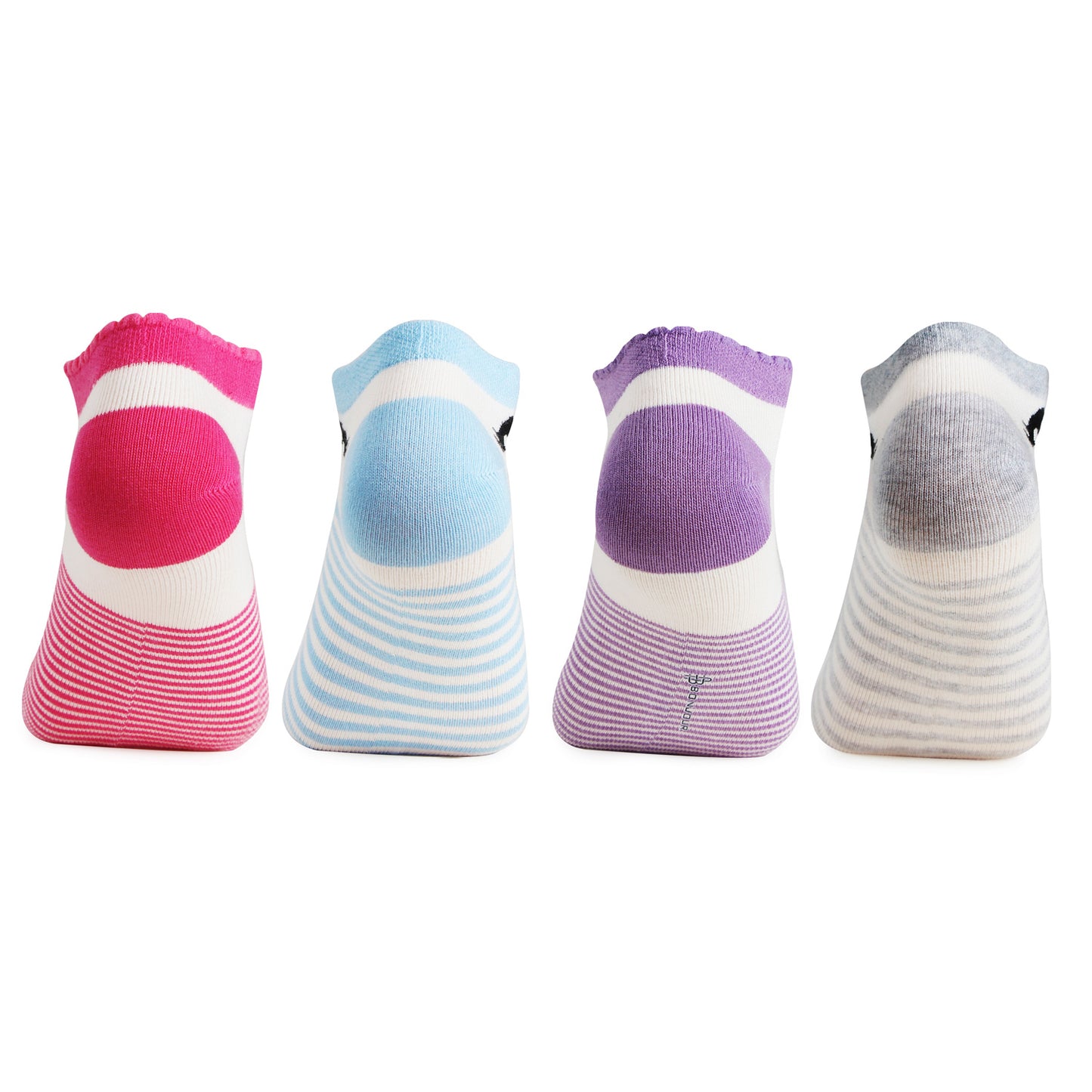 Women Secret Length Fancy Socks-Pack Of 4