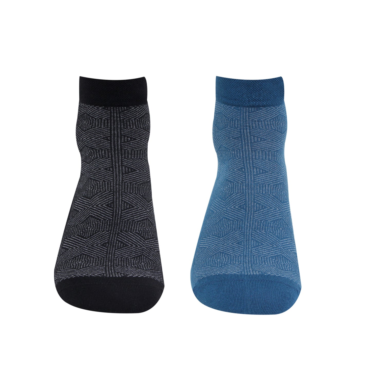 Men’s Geometric Pattern Ankle Socks
