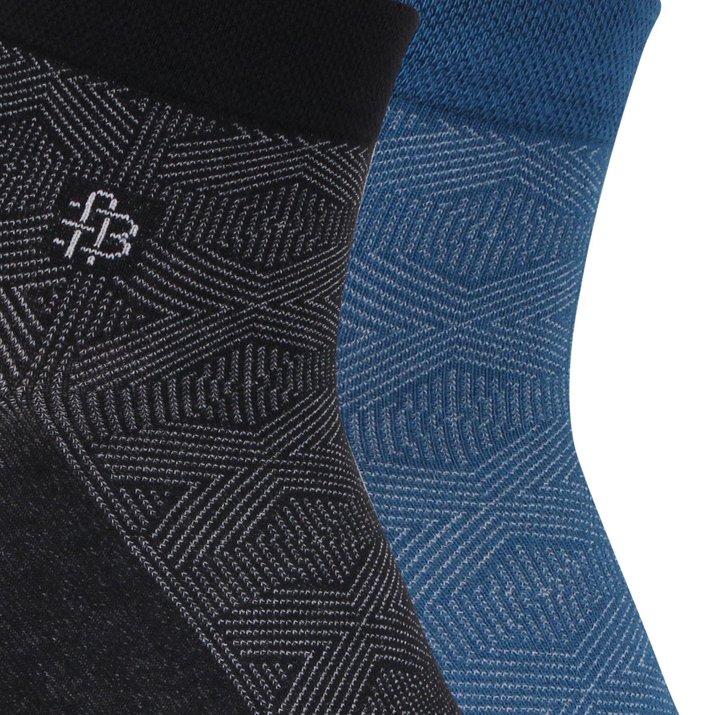 Men’s Geometric Pattern Ankle Socks