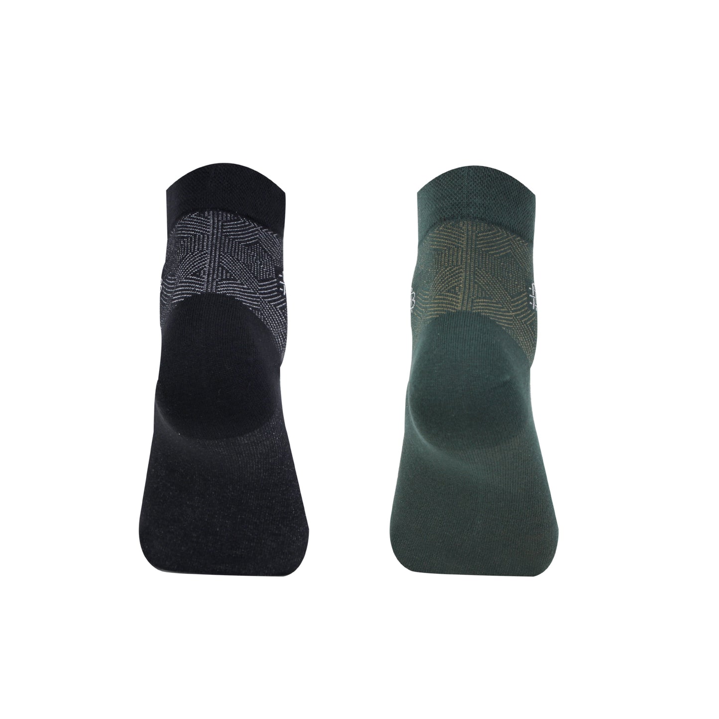 Men’s Geometric Pattern Ankle Socks