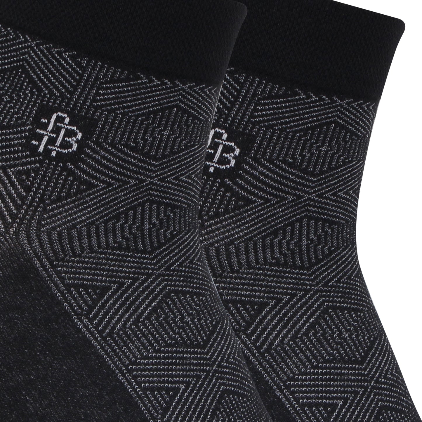 Men’s Geometric Pattern Ankle Socks