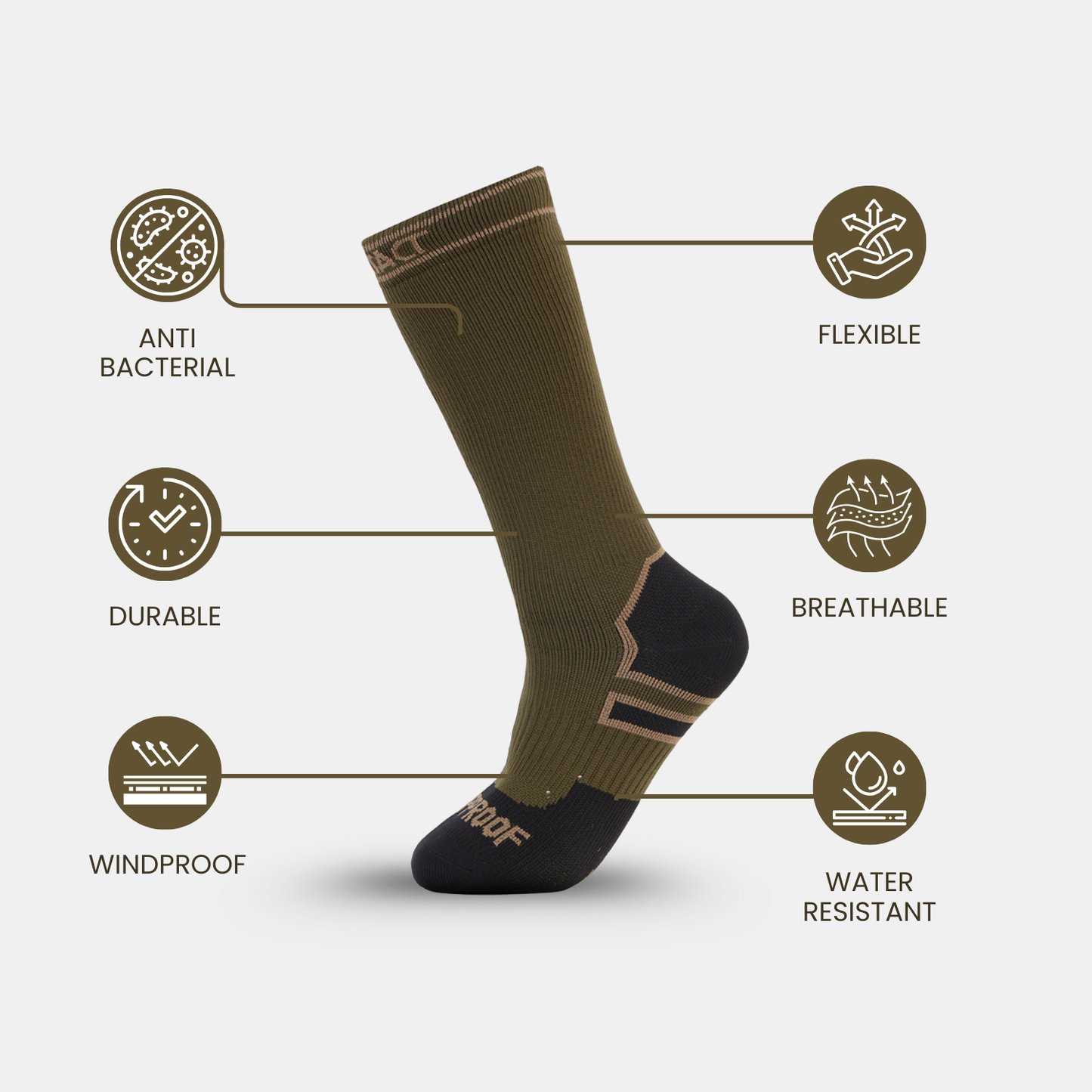 Water Proof Socks for Men