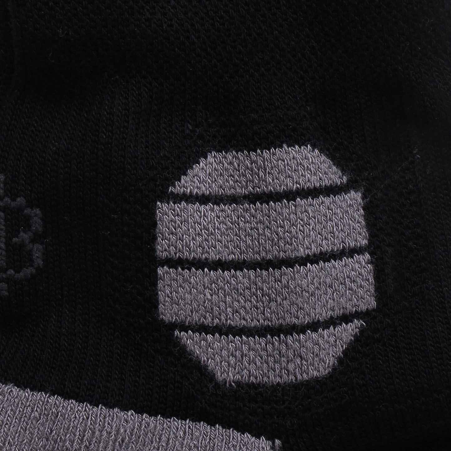 Bamboo Compression Socks - Black Zoom View