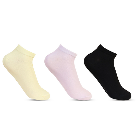 Women Silken Secret Socks - 3 Pairs