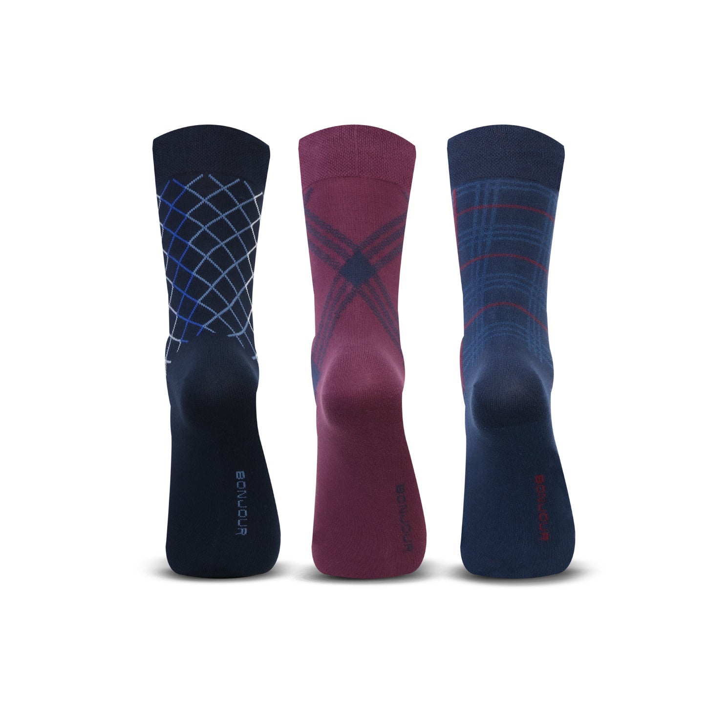 Men Elite Designer Socks - Pack of 3
