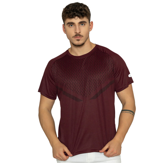 Men Printed Round Neck T-Shirt