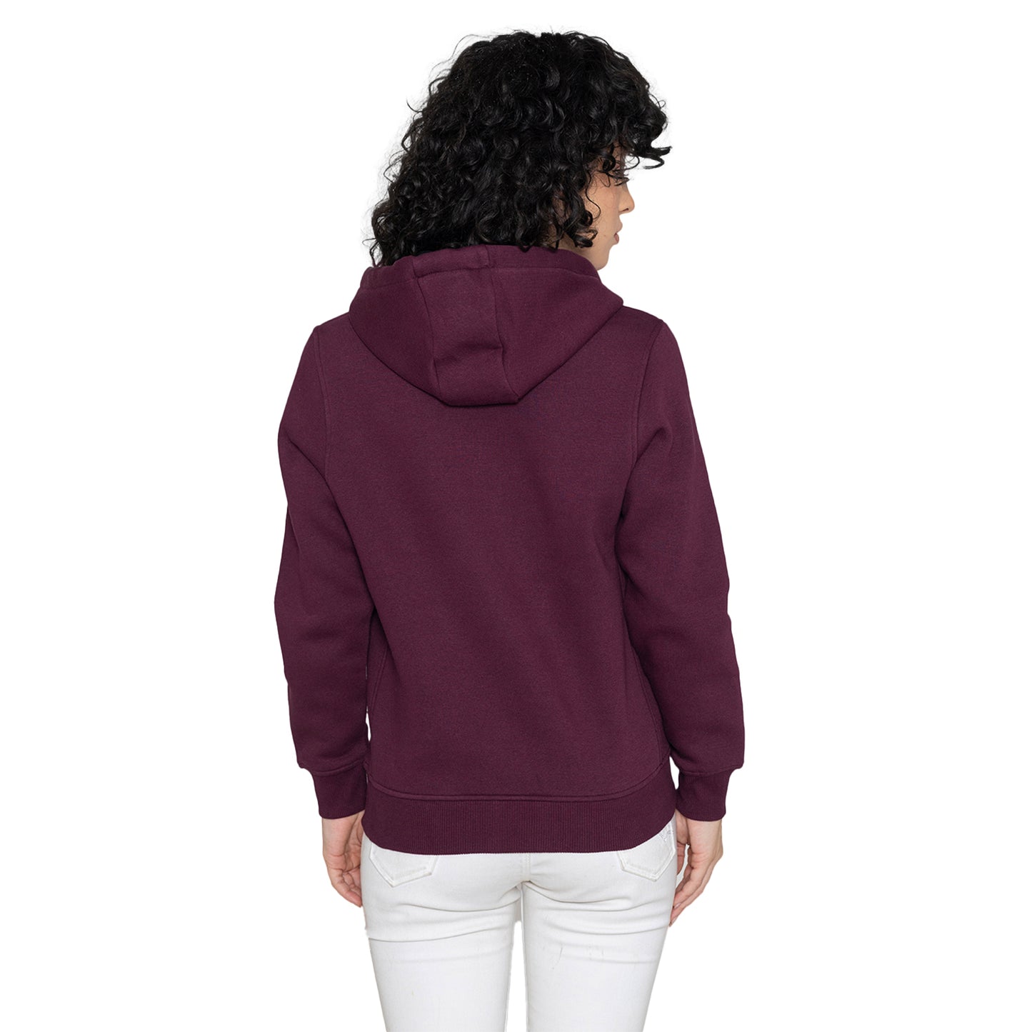 Womens Hoodie Sweat Jacket