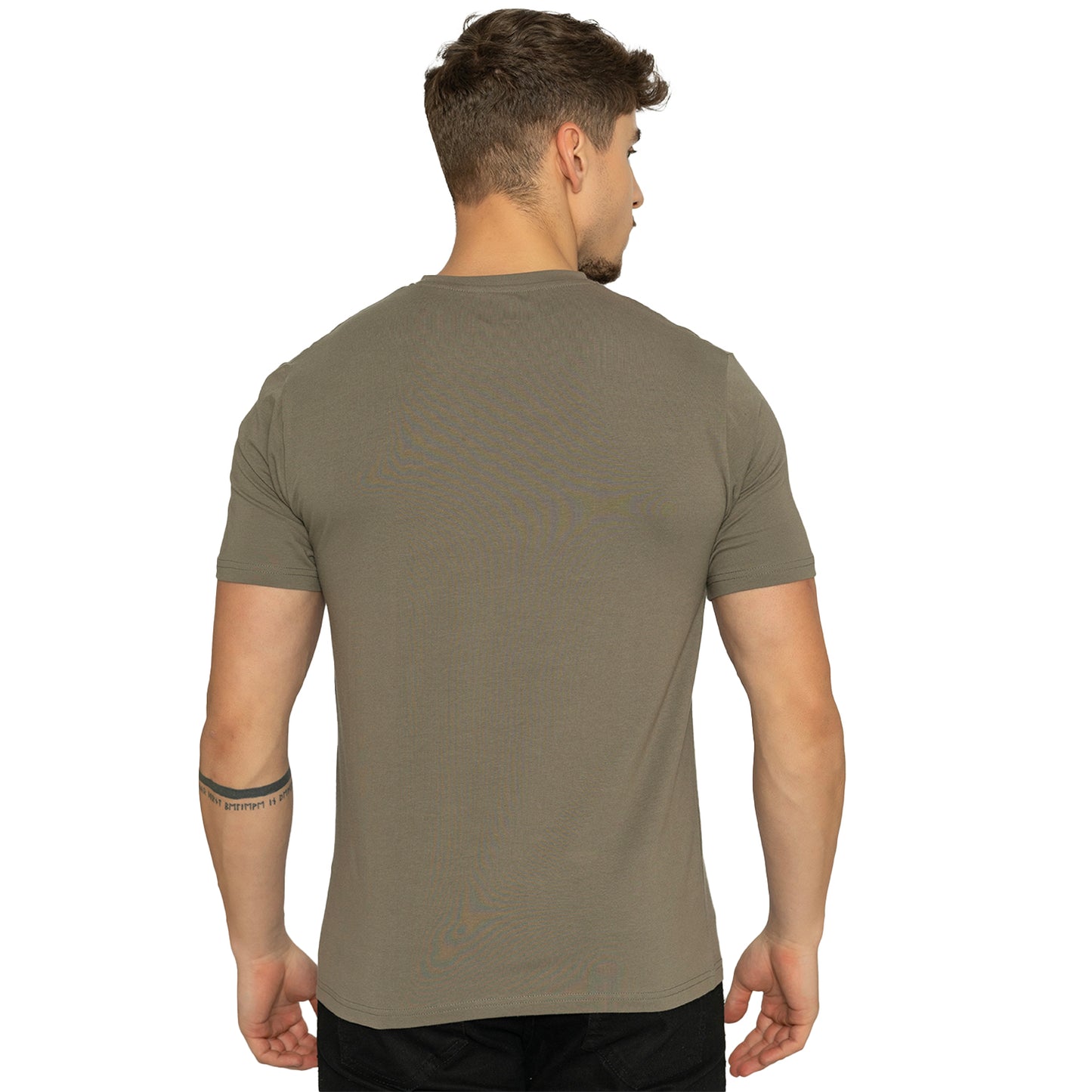Dark Forest Round Neck Half Sleeves T-Shirt for Men