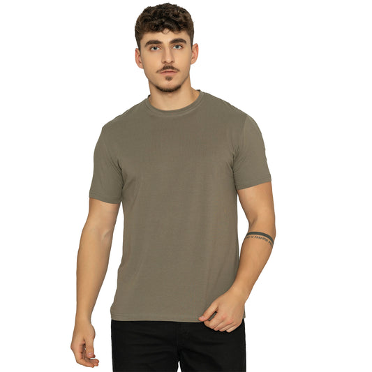 Dark Forest Round Neck Half Sleeves T-Shirt for Men