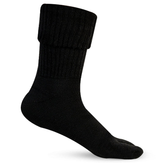 Women's Woolen Thumb Socks (Black) -Pack of 3