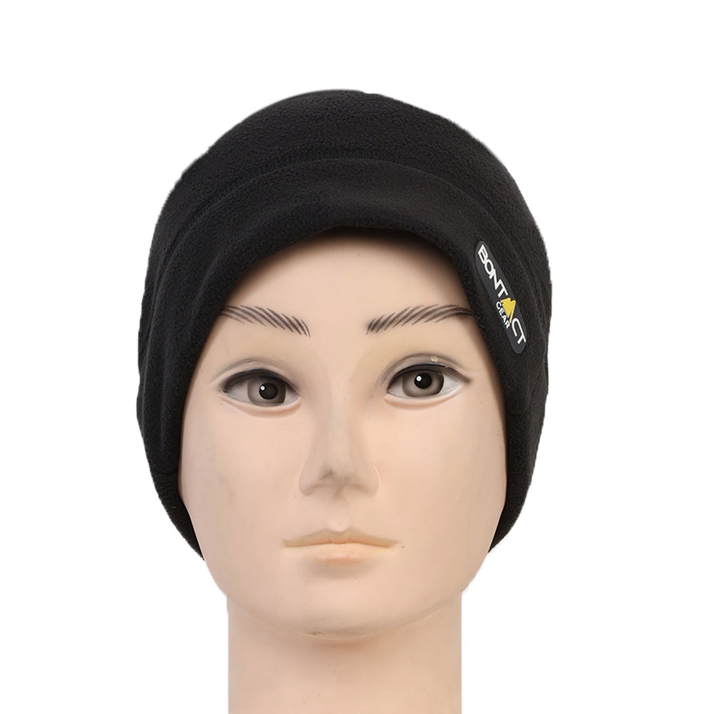 Men Woolen Polar Cap - Black