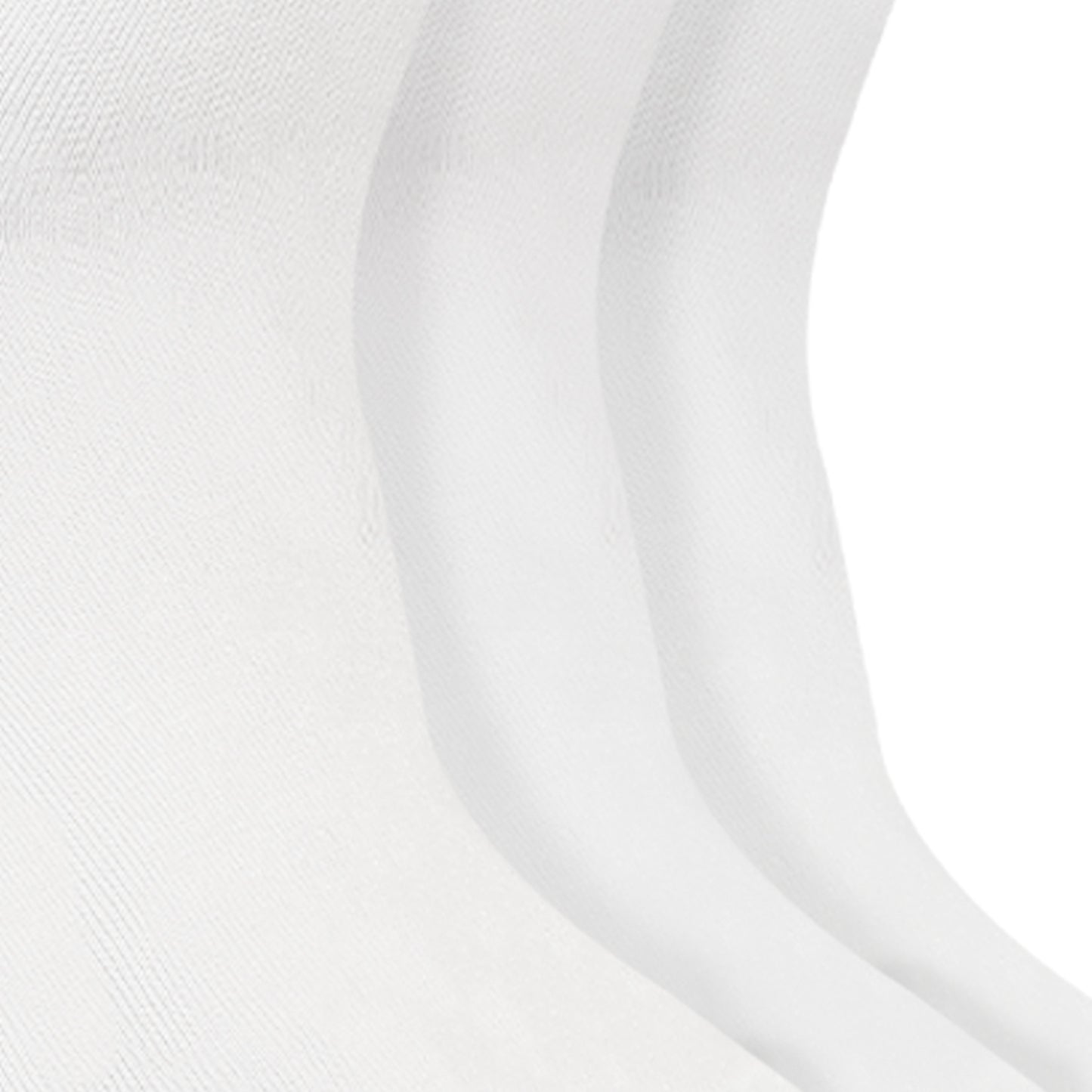 Classic Ivory Bamboo Ankle Socks - Pack of 3