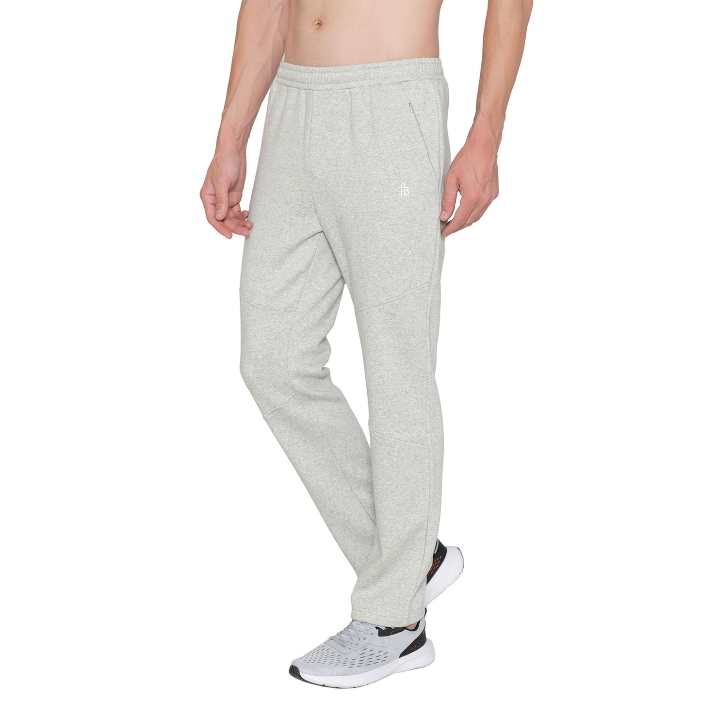 Men's Jogger Track Pants - Grey Melange