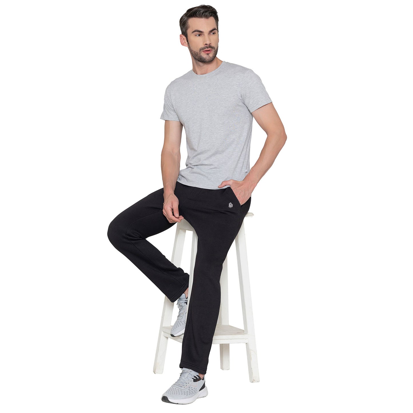 Men's Jogger Track Pants - Black
