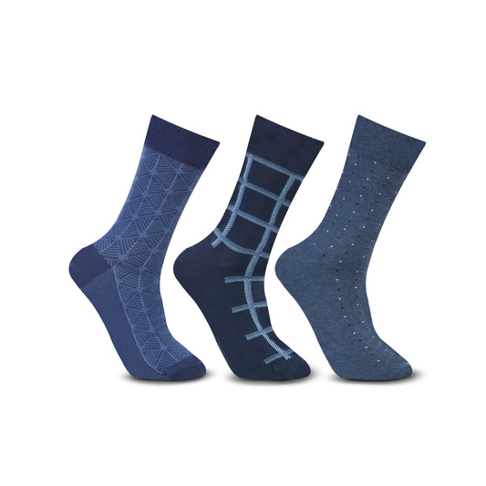 Men Elite Designer Socks - Pack of 3