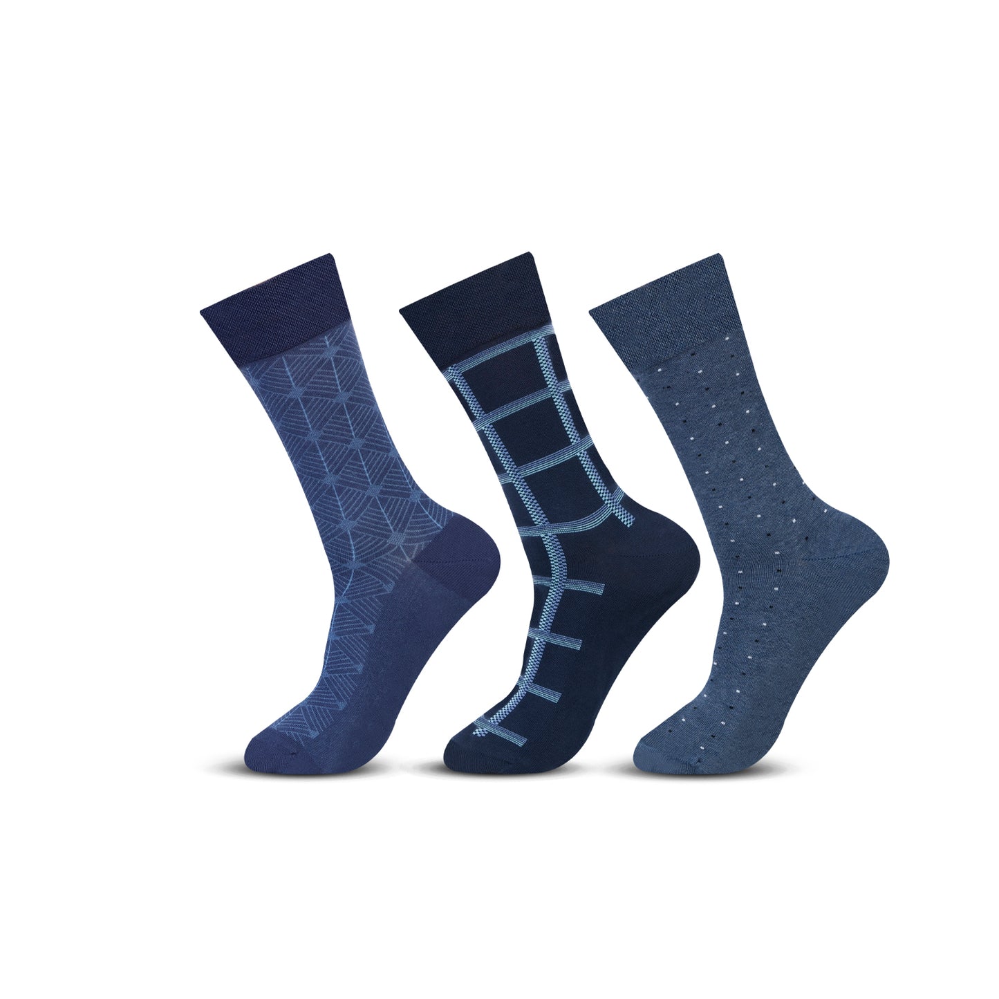 Men Elite Designer Socks - Pack of 3