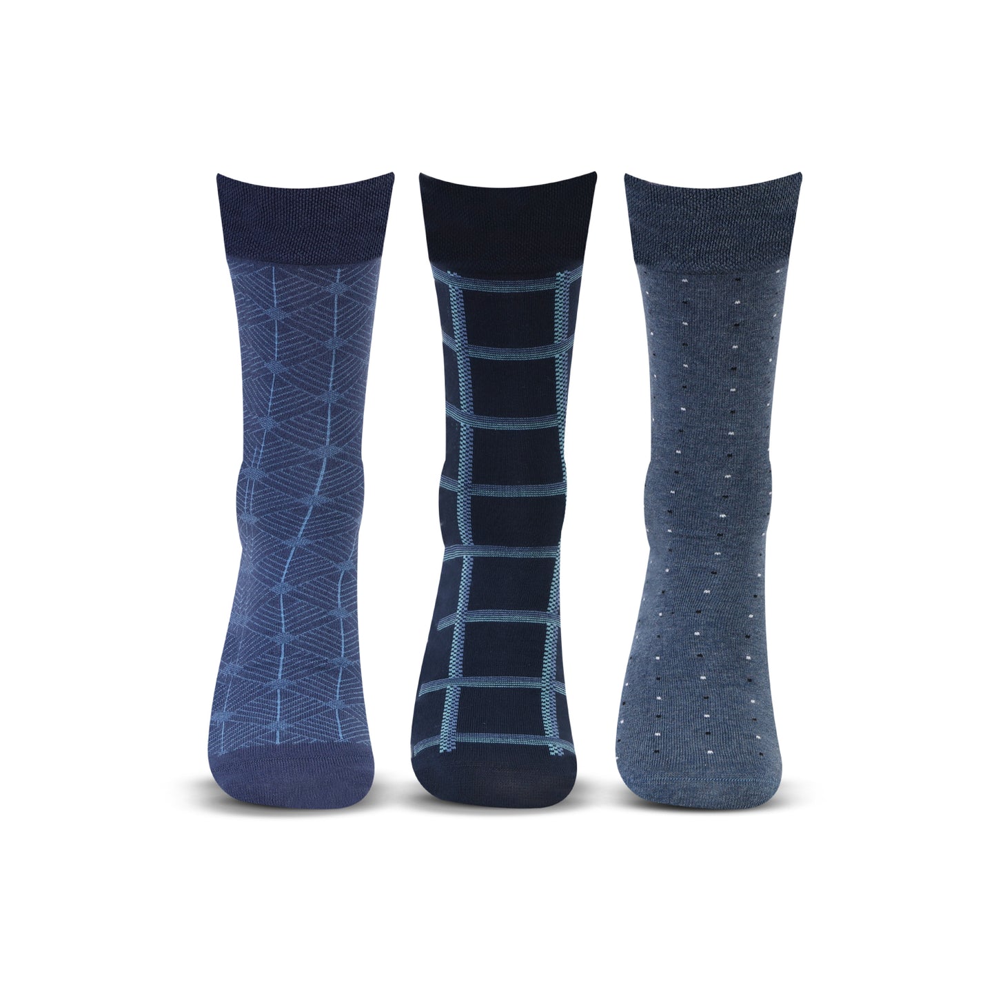 Men Elite Designer Socks - Pack of 3