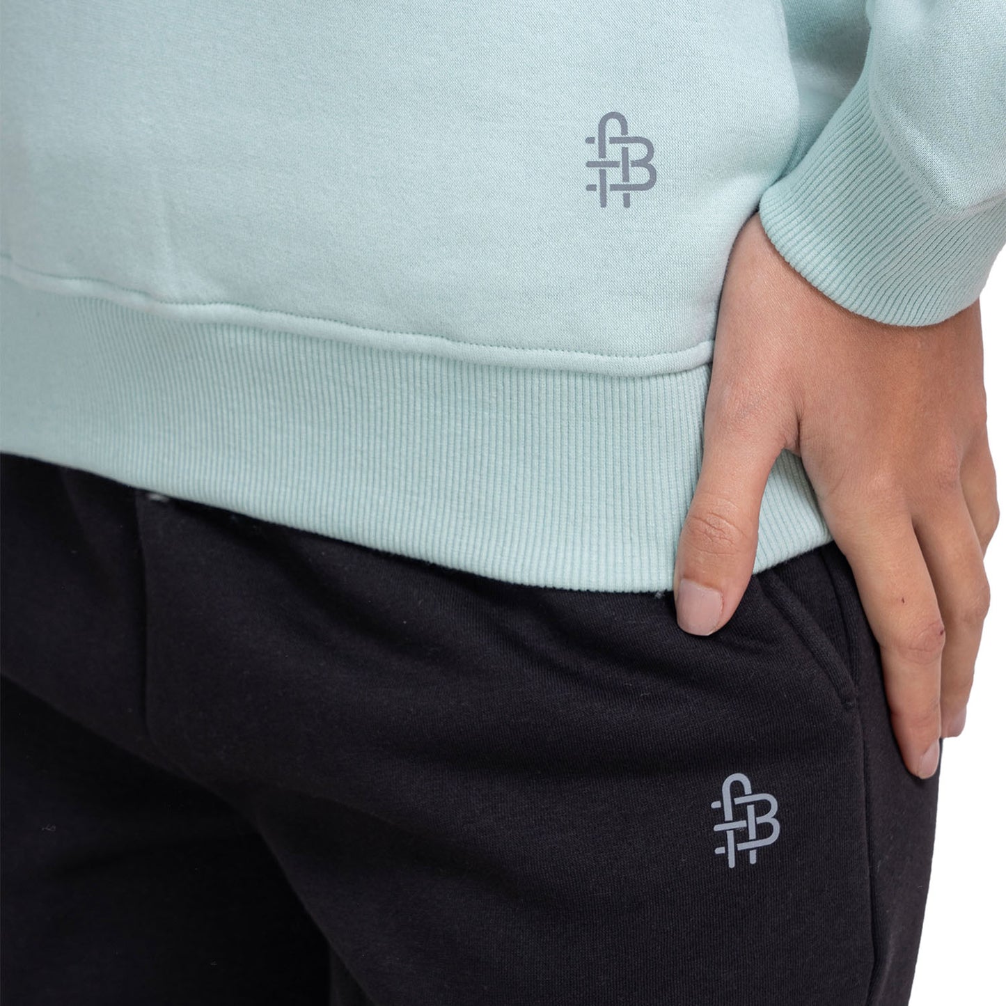 Women High Neck Sweatshirt