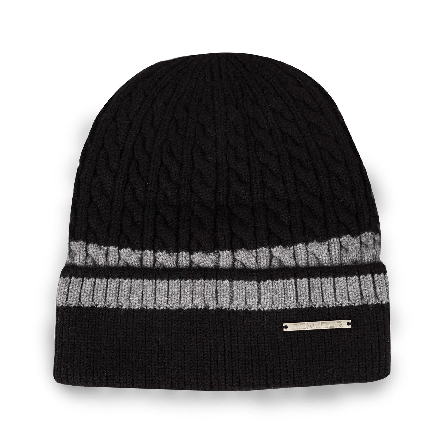 Unisex Winter Beanie Cap (Black)