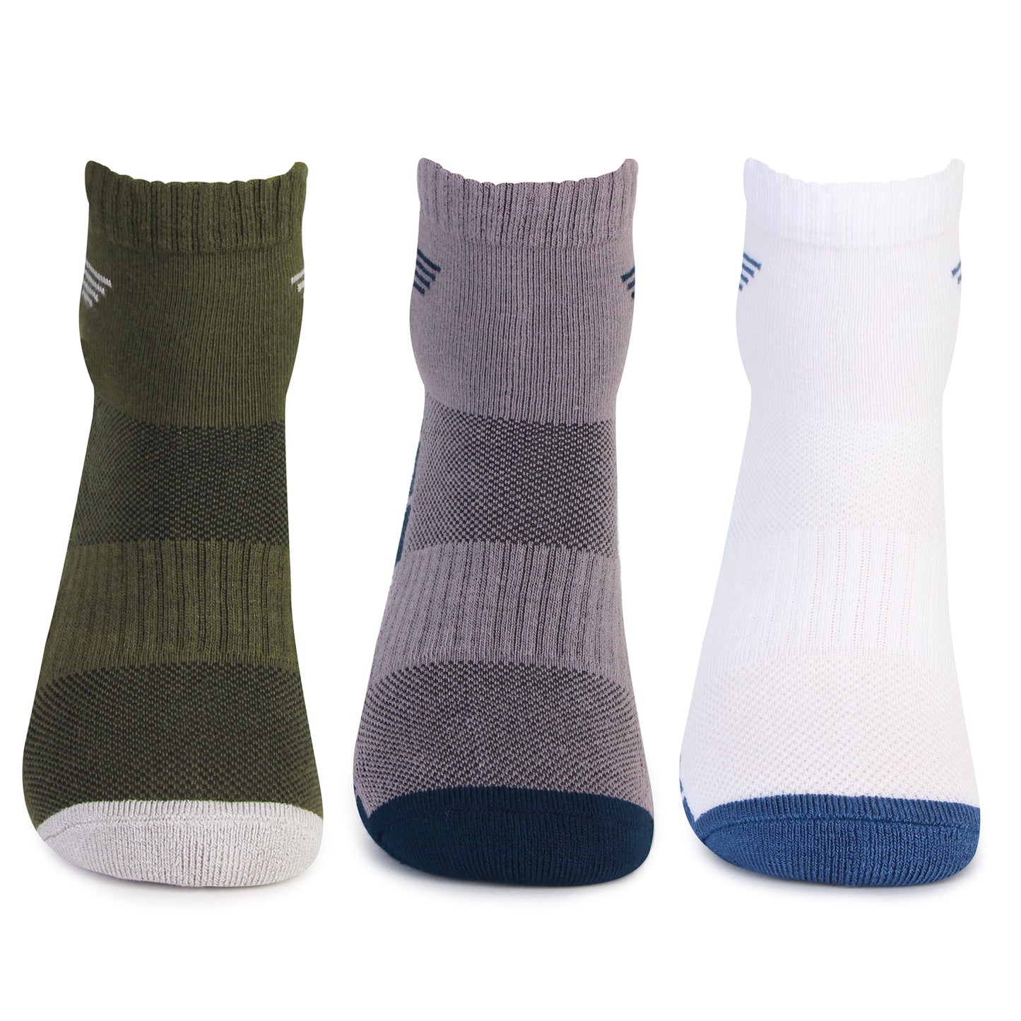 Sustainable Bamboo Ankle Socks - Assorted Top View
