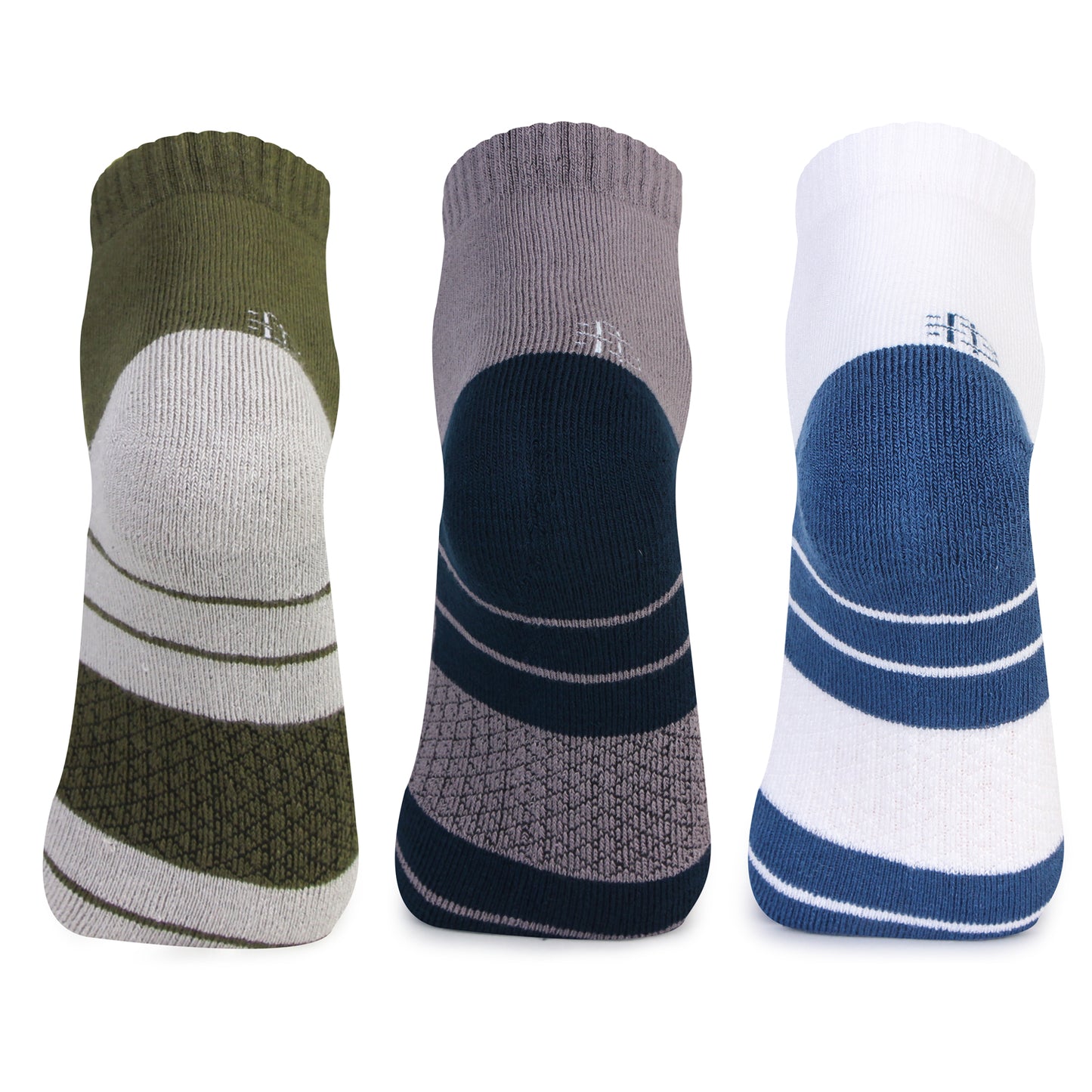 Sustainable Bamboo Ankle Socks - Assorted Back View