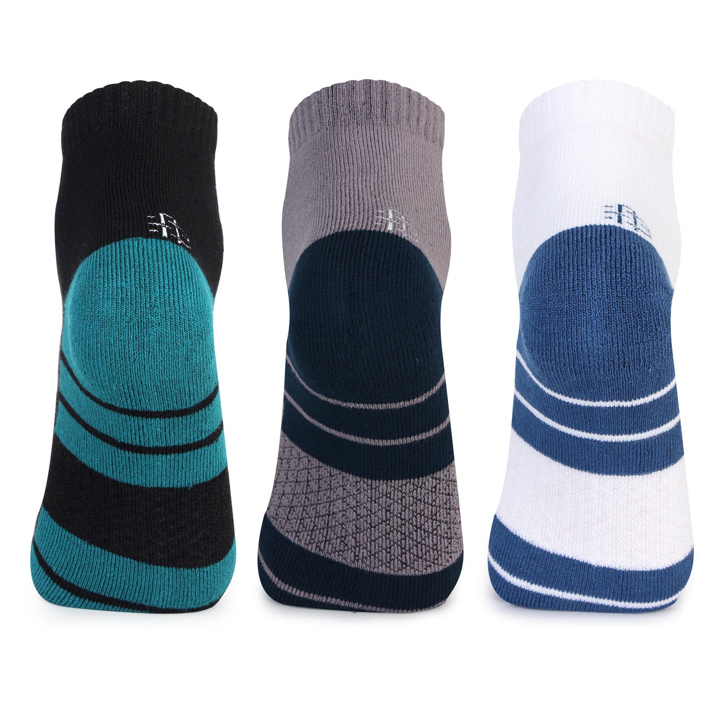 Ultra-Soft Bamboo Ankle Socks - Assorted Back View