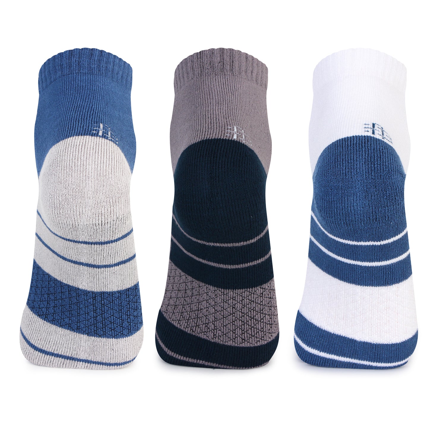 Organic Bamboo Ankle Socks - Assorted Back View