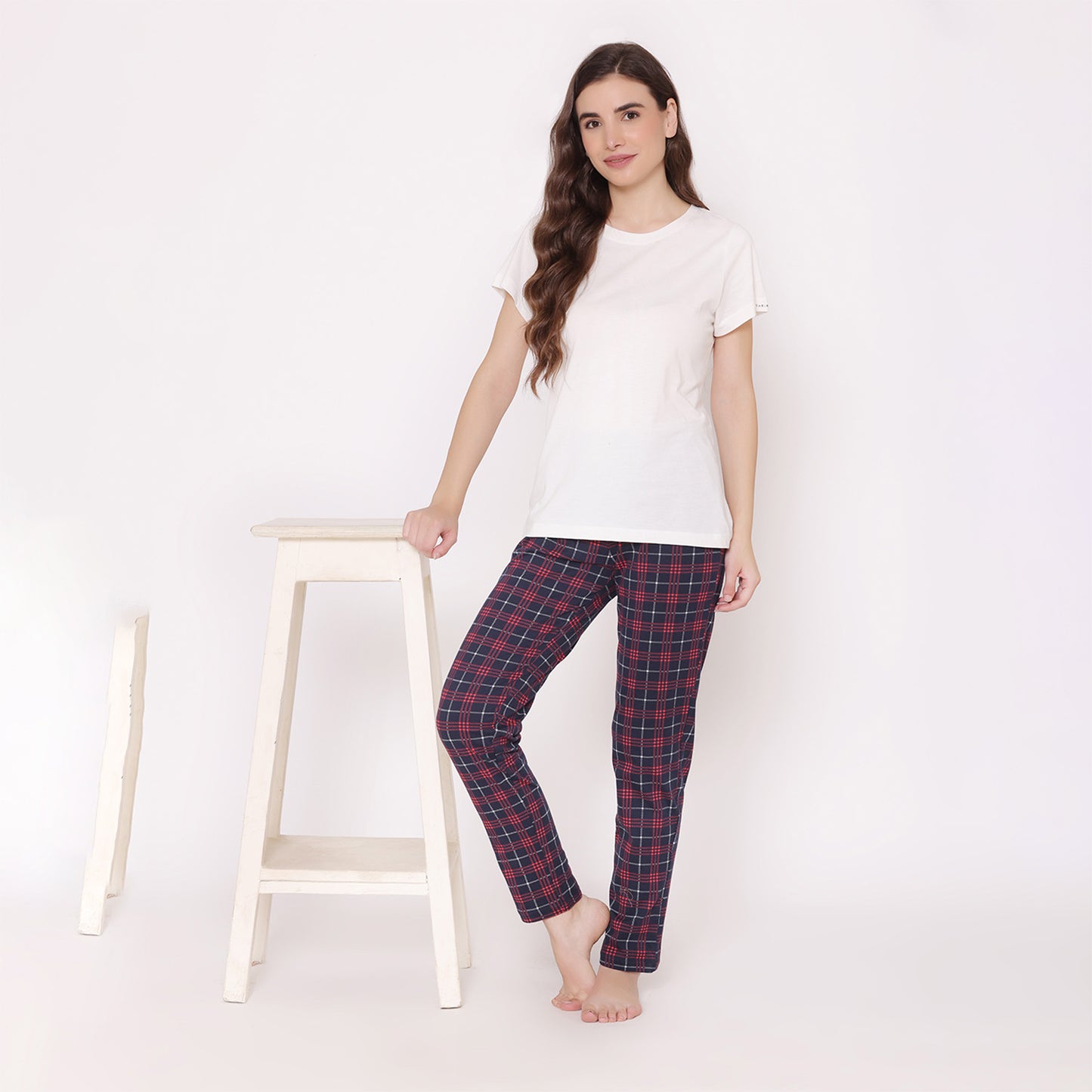 Prints Cotton Pajamas For Ladies