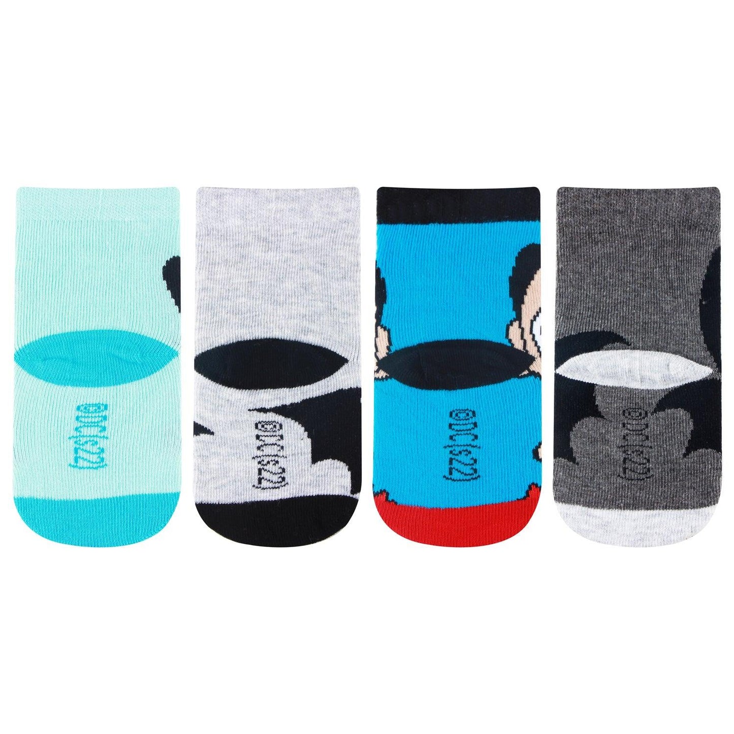 Chibi Batman & Superman Baby Cotton Socks