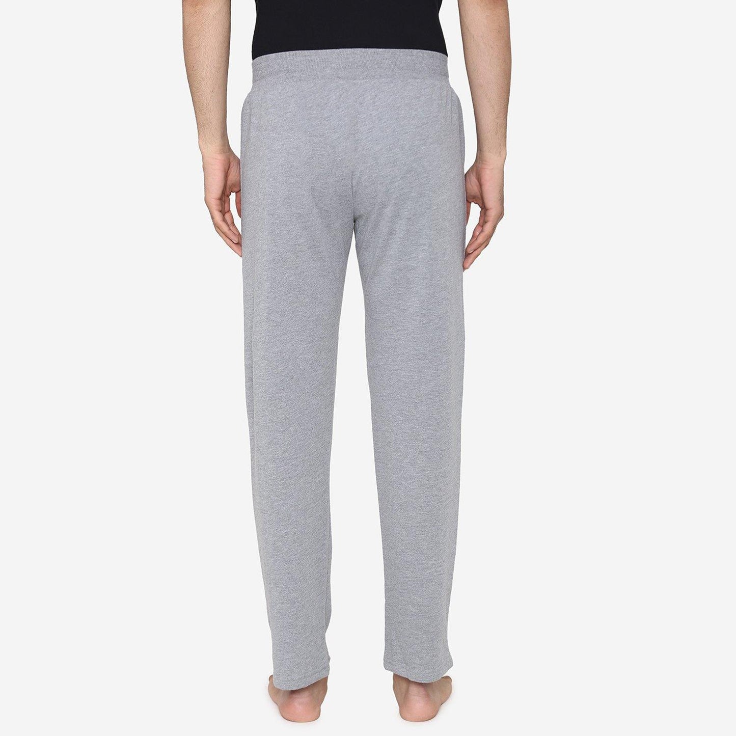 Casual Plain Knitted Lower For Men - Light Grey - Bonjour Group
