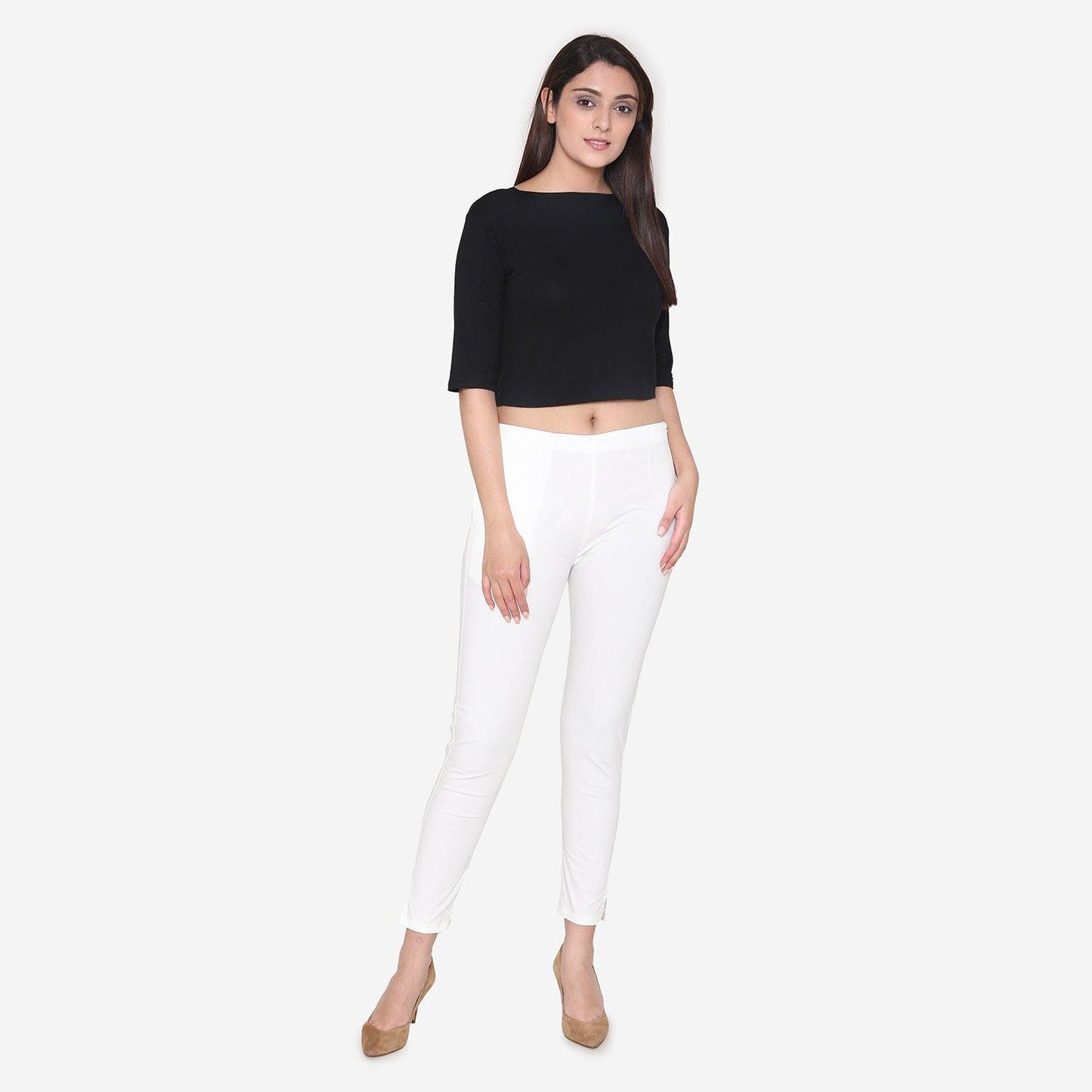 Vami Women's Cotton Formal Trousers - RFD - Bonjour Group