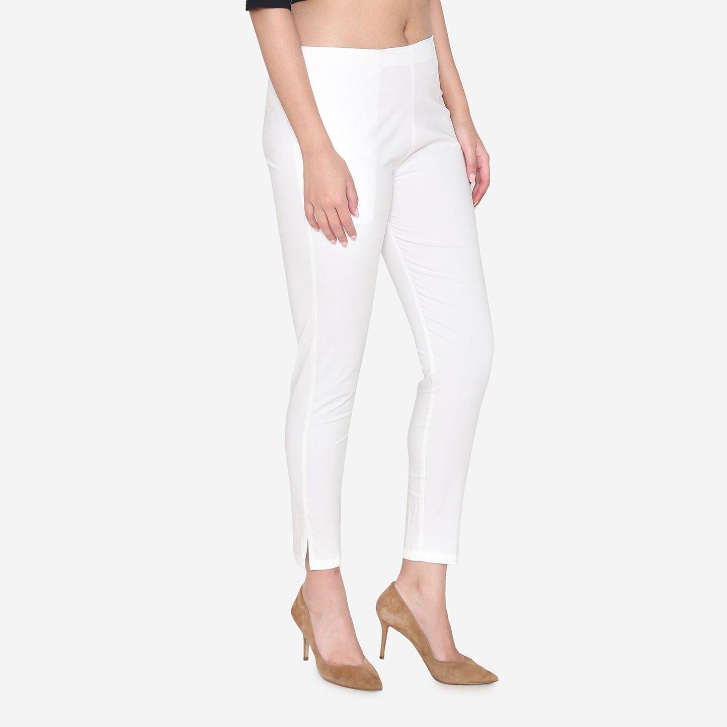 Vami Women's Cotton Formal Trousers - RFD - Bonjour Group