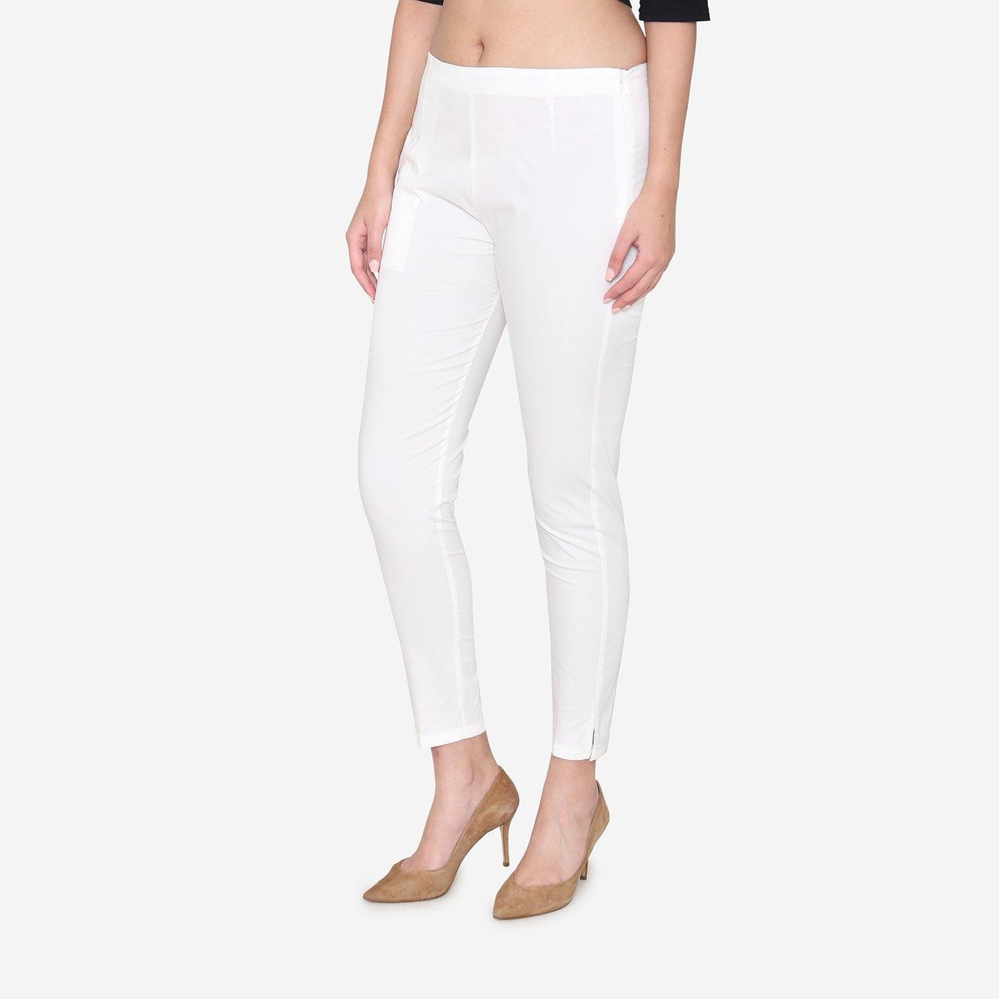 Vami Women's Cotton Formal Trousers - RFD - Bonjour Group
