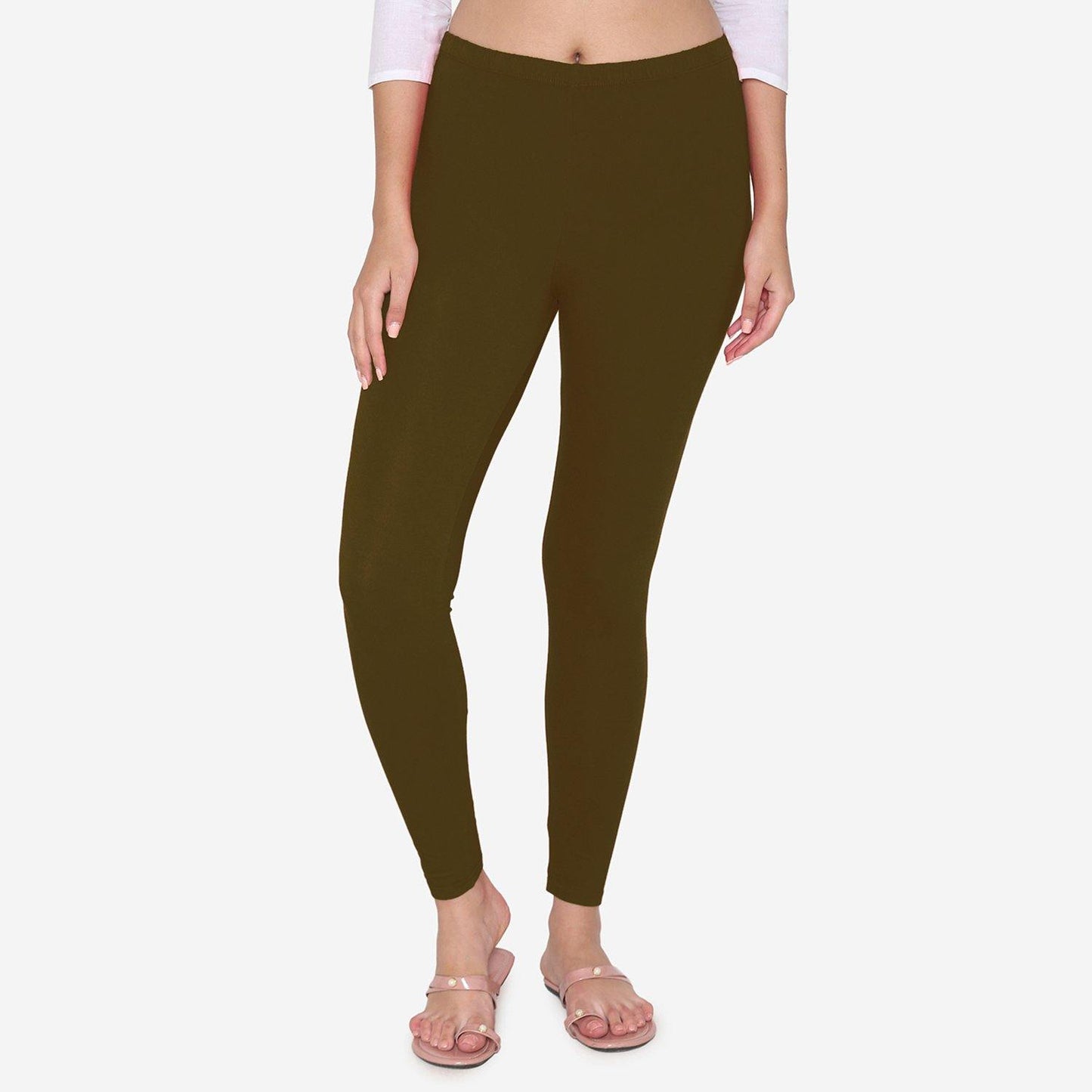 Cotton Ankle Leggings