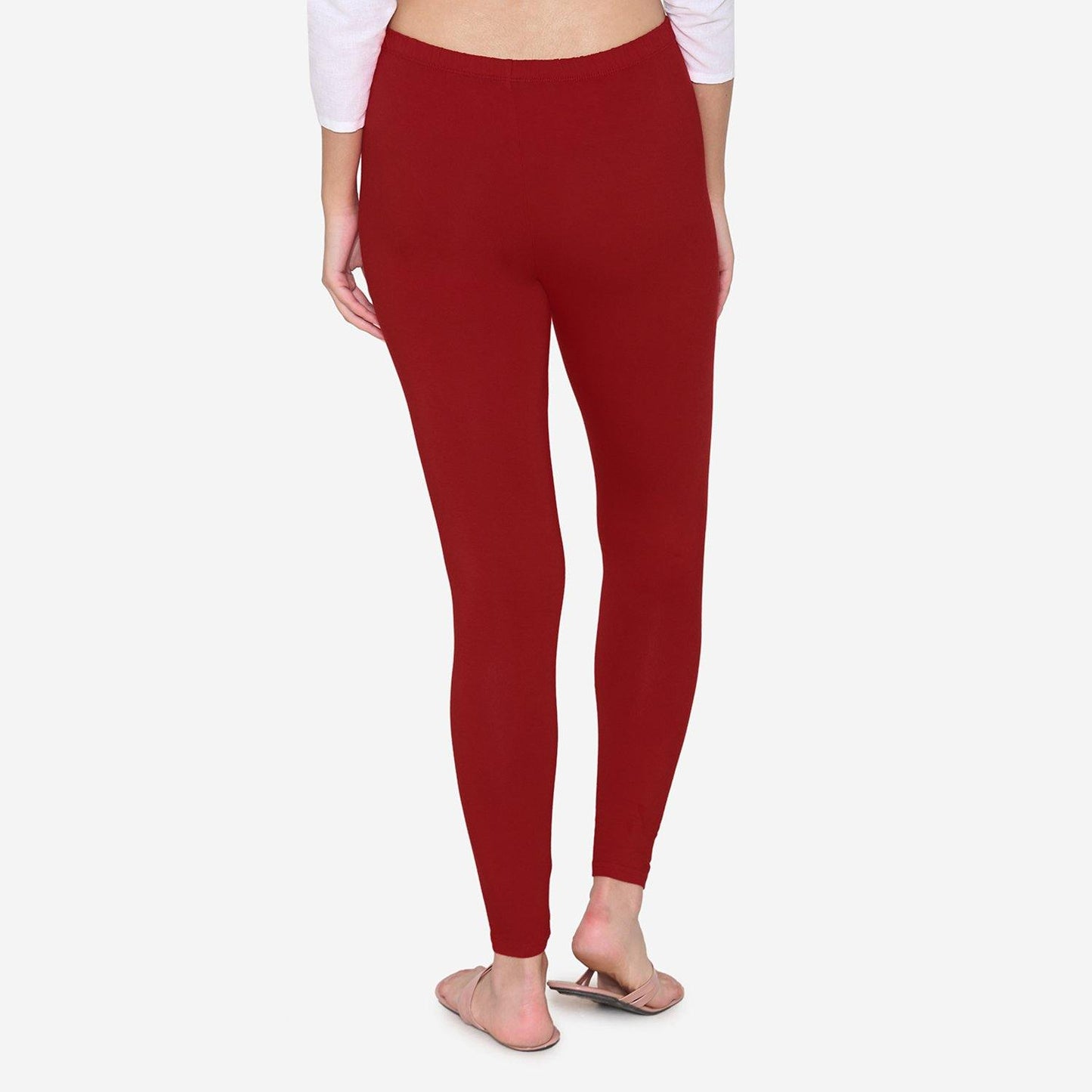 Plain Ankle Leggings