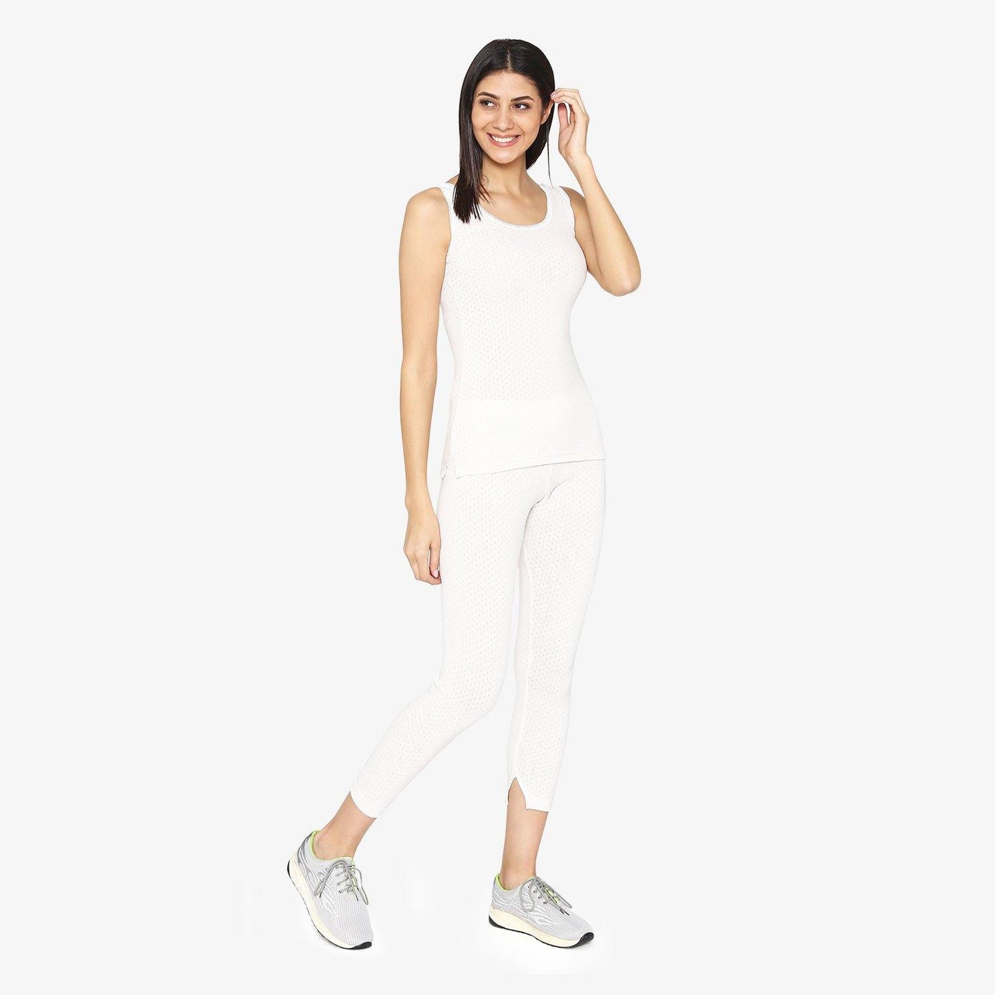 Vami Thermal Lower For Women In Off - White Color - Bonjour Group